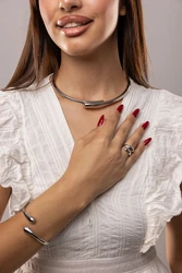 Lia set - silver